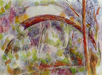 Fluss bei der Brücke der drei Quellen